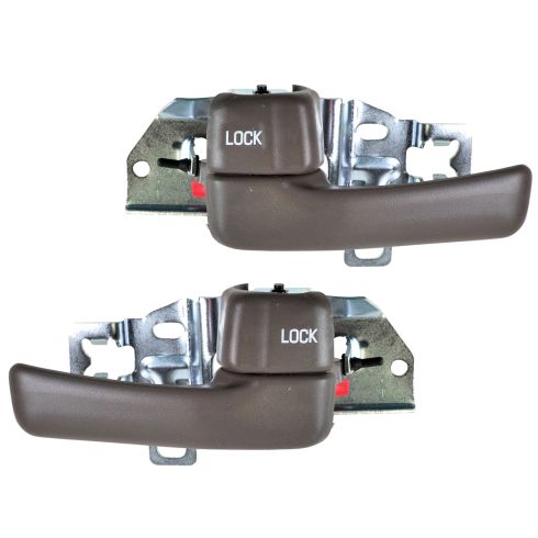 92-96 Camry Door Handle Inside Brown Pair