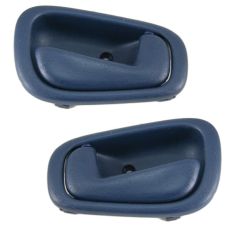98-02 Corolla Door Handle Inside Blue With M/L Pair