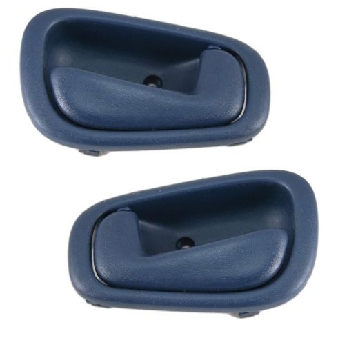 98-02 Corolla Door Handle Inside Blue With M/L Pair