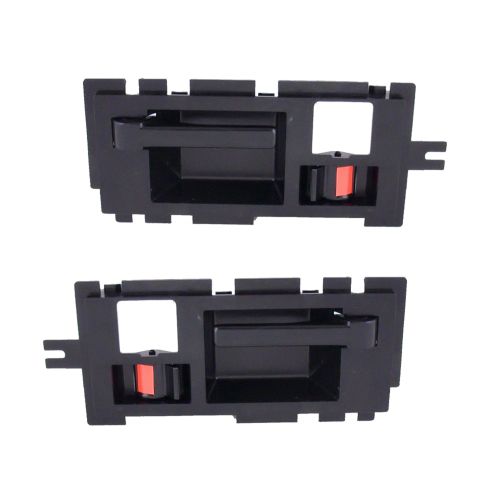83-94 Chevy S10 Blazer S15 Jimmy Bravada inside Rear Door Handle Black Rear Pair
