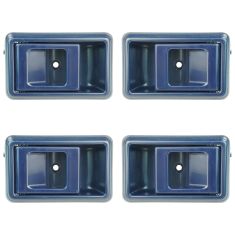 88-95 Toyota Geo Corolla Prizm Inside Blue Door Handle Set