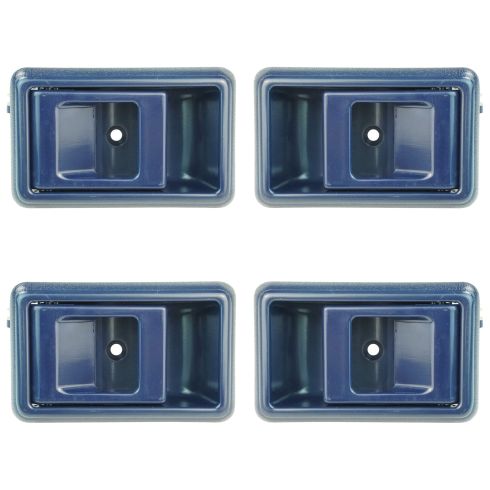 88-95 Toyota Geo Corolla Prizm Inside Blue Door Handle Set