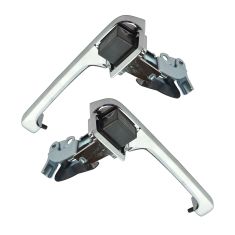 80-98 Ford Pickup Door Handle Outside Chrome Pair