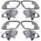 95-02 Chev PU Truck Int Door Handle & Bezel Gray Set of 4
