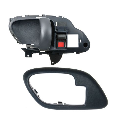 1995-02 Chev PU Truck Int Door Handle & Bezel Blue LH Set