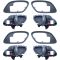 95-02 Chev PU Truck Int Door Handle & Bezel Blue Set of 4
