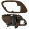 1995-02 Chev PU Truck Int Door Handle & Bezel Brown LH Set