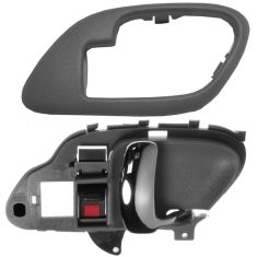 1995-02 Chev PU Truck Int Door Handle & Bezel Gray & Chrome RH Set
