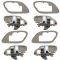 95-02 Chev PU Truck Int Door Handle & Bezel Tan & Chrome Set of 4