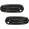 1997-01 Honda CR-V Black Outside Door Handle Front PAIR