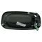 1999-07 Chevy Silverado Gloss Black Outside Door Handle Front PAIR