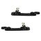 2002-06 Honda CR-V Black Outside Door Handle Front PAIR