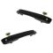 2002-06 Honda CR-V Black Outside Door Handle Front PAIR