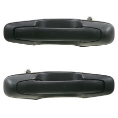 99-05 Suzuki Grand Vitara; 01-06 XL-7 Black Outside Door Handle Front or Rear PAIR