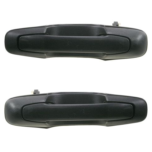 99-05 Suzuki Grand Vitara; 01-06 XL-7 Black Outside Door Handle Front or Rear PAIR