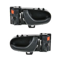1992-94 Geo Metro Black Inside Door Handle (Front or Rear) PAIR