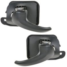 1994-04 Ford Mustang Inside Door Handle Black PAIR