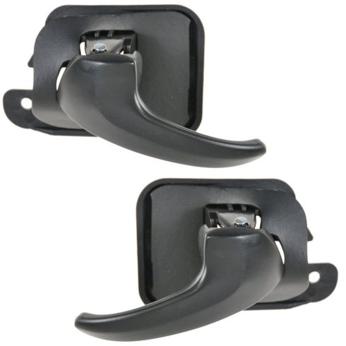 1994-04 Ford Mustang Inside Door Handle Black PAIR