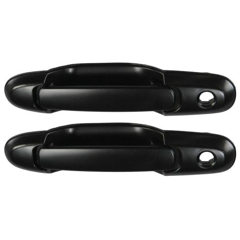 1998-03 Toyota Sienna Outside Sliding Door Handle w/ Lock Hole PAIR