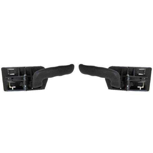 1999-07 Chevy Silverado Black Inside Door Handle PAIR