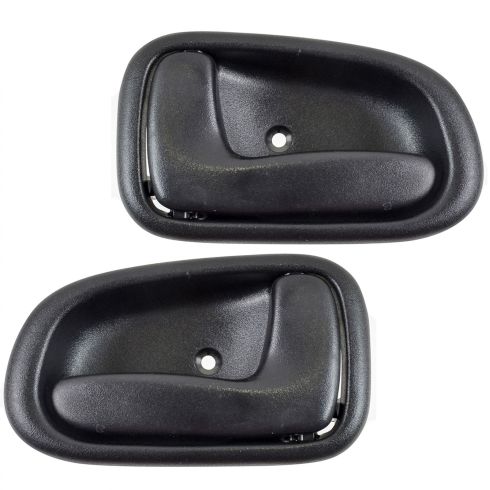 1993-97 Toyota Corolla Inside Door Handle Black PAIR
