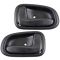 1993-97 Toyota Corolla Inside Door Handle Black PAIR