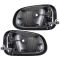 1993-97 Toyota Corolla Inside Door Handle Black PAIR