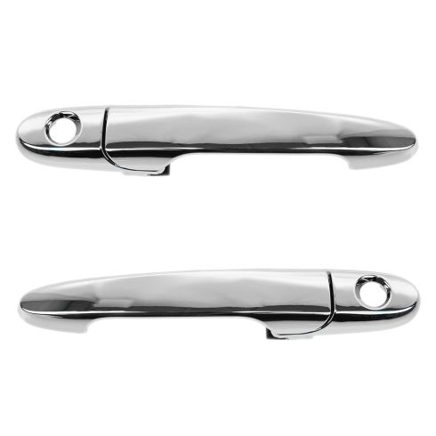 05-10 Chevy Cobalt; 07-09 Pontiac G5 Front Outside Door Handle Chrome Pair