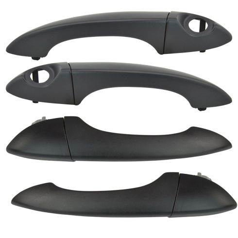 00-06 BMX X5 Front & Rear Black Outside Door Handle Kit (4pc)