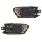 97-01 Toyota Camry Tan Inside Door Handle & Bezel Set PAIR