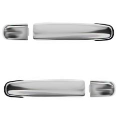 05-09 Equinox; 04-08 Malibu, Malibu Maxx; 05-10 G6; 06-09 Torrent Chrome Otr Dr Hnd w/Cap Front Pair