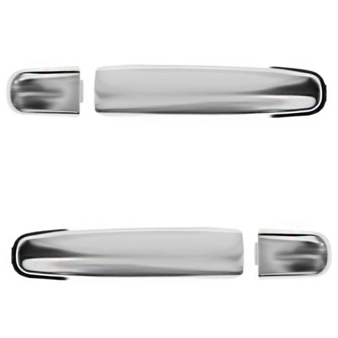 05-09 Equinox; 04-08 Malibu, Malibu Maxx; 05-10 G6; 06-09 Torrent Chrome Otr Dr Hnd w/Cap Front Pair