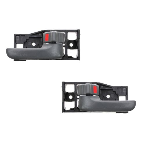 00-06 Toyota Tundra (Reg & Access Cab) Gray Front Door Inside Handle PAIR
