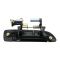 01-05 Honda Civic Sedan Rear Outer Smooth Black Door Handle Pair