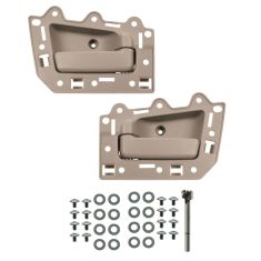 05-10 Jeep Grand Cherokee Rear Inner All Beige Door Handle Repair Kit PAIR