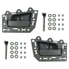 05-10 Jeep Grand Cherokee Rear Inner All Gray Door Handle Repair Kit PAIR