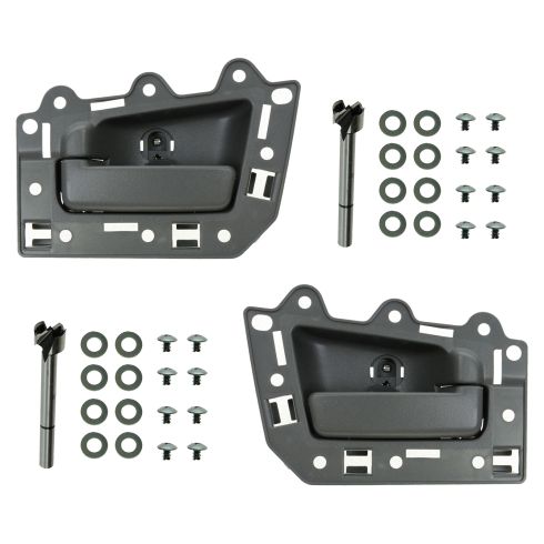 05-10 Jeep Grand Cherokee Rear Inner All Gray Door Handle Repair Kit PAIR