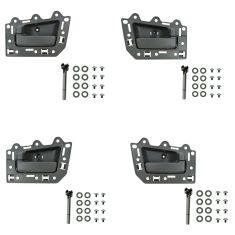 05-10 Jeep Grand Cherokee Front & Rear Inner All Gray Door Handle Repair Kit (Set of 4)