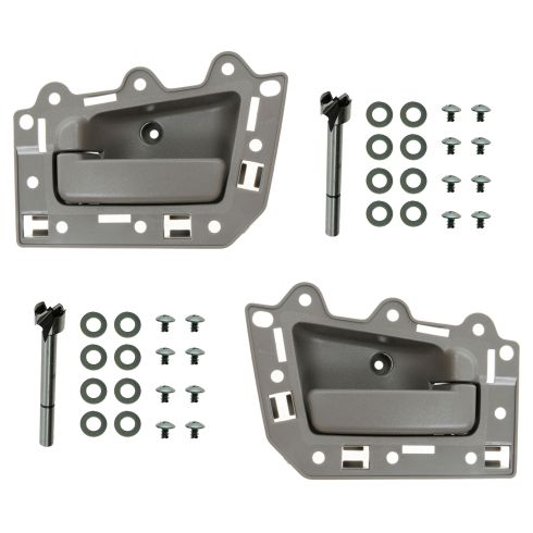 05-10 Jeep Grand Cherokee Front Inner All Light Brown Door Handle Repair Kit PAIR