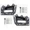 05-10 Jeep Grand Cherokee Rear Inner Gray & Chrome Door Handle Repair Kit PAIR