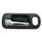 01-05 Honda Civic Sedan w/Power Locks Front & Rear Inner Chrome & Black Door Handle (Set of 4)
