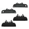 95-02 Suzuki Esteem Black Outside Front & Rear Door Handle (Set of 4)