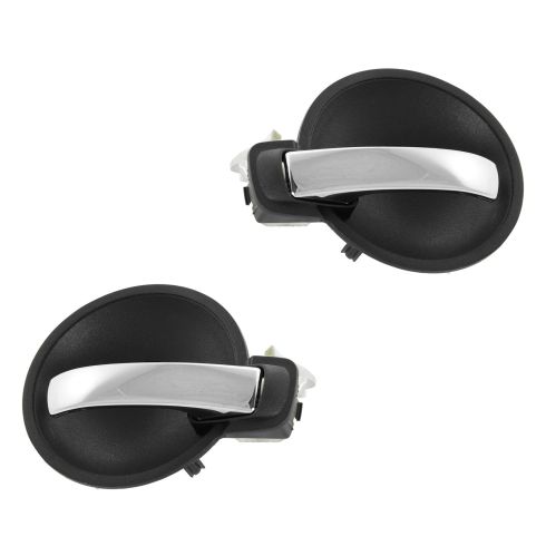 05-08 300; 06-08 Charger; 05-06 Magnum 2006-05 Inner (Gray Bezel w/Chrome Lever) Door Handle PAIR