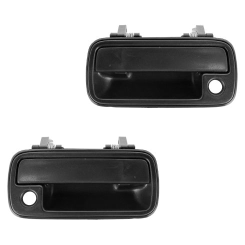 91-98 Suzuki Sidekick 4DR Front Door Outer Textured Black Handle PAIR