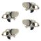 95-02 GM Full Size PU, SUV Inner Light Beige w/Chrome Lever Inner Door Handle Kit (Set of 4)