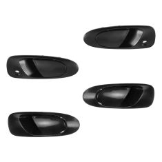 92-95 Honda Civic Front & Rear Outside Door Handle Kit (Set of 4)