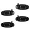 01-06 Hyundai Sante Fe Textured Black Outside Door Handle SET of 4