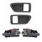 97-01 Toyota Camry Gray Inside Door Handle & Bezel (Set of 4)