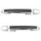06-10 Hyundai Sonata Front Chrome w/Black Insert Outside Door Handle (w/o Keyhole in Cover) PAIR