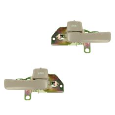 92-96 Toyota Camry Beige Inside Door Handle PAIR